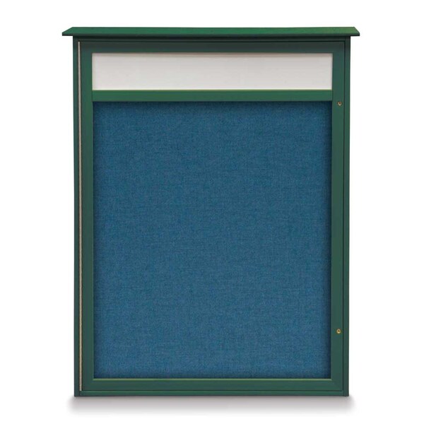 Single Door Enclosed Indoor Letterboard